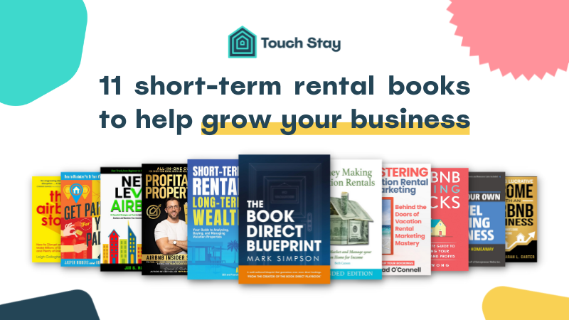 11 short-term rental books to help grow your business | Touchstay